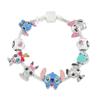 Cartoon Character Beaded Bracelet Handmade Alloy Jewelry Creative Theme Gift