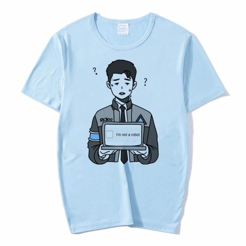 Women Detroit Become Human Women Harajuku T Shirt Unisex Skateboard Tshirt Man Clothes Streewear