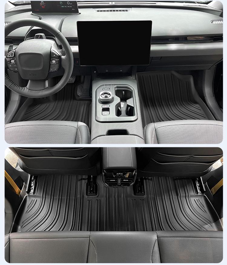 Custom TPE Floor & Trunk Mats for Toyota BZ5 - Stain-Resistant & Waterproof.
