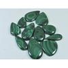 11Pcs Natural Green Malachite Pear Cabochon Loose Gemstone 310Cts. Lot C-470