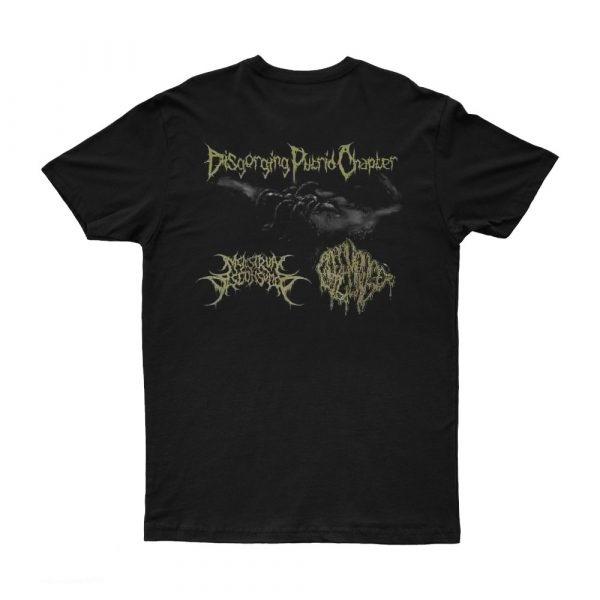 2025 New MENSTRUAL DISCONNED - Disgorg Put Chapel Printed Unisex Street Fashion Trendy Short Sleeve with Pure Cotton Round Neck