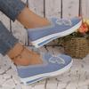 2024 New Fashionable Women's Sports Shoes Color Matched Versatile Spring and Autumn Mesh Breathable Low-Heel Casual Shoes
