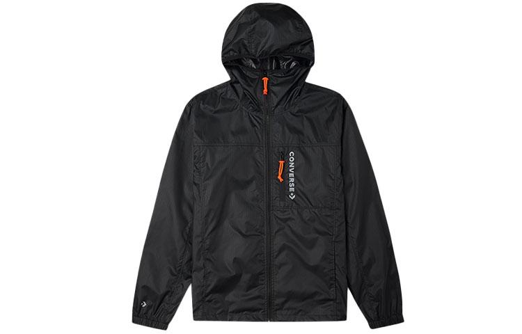 Converse Jackets Unisex Black Hooded Moderate Other 10023165-A03 L