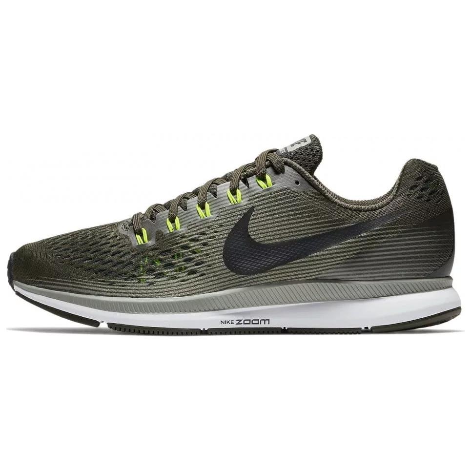 Nike Air Zoom Pegasus 34 Sequoia Men Sneakers Green Black-Dark-Stucco-Volt 880555-302