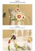 Chrysanthemum Enamel Glass Tea Cup - Lead-Free Crystal Coffee Cup Gift