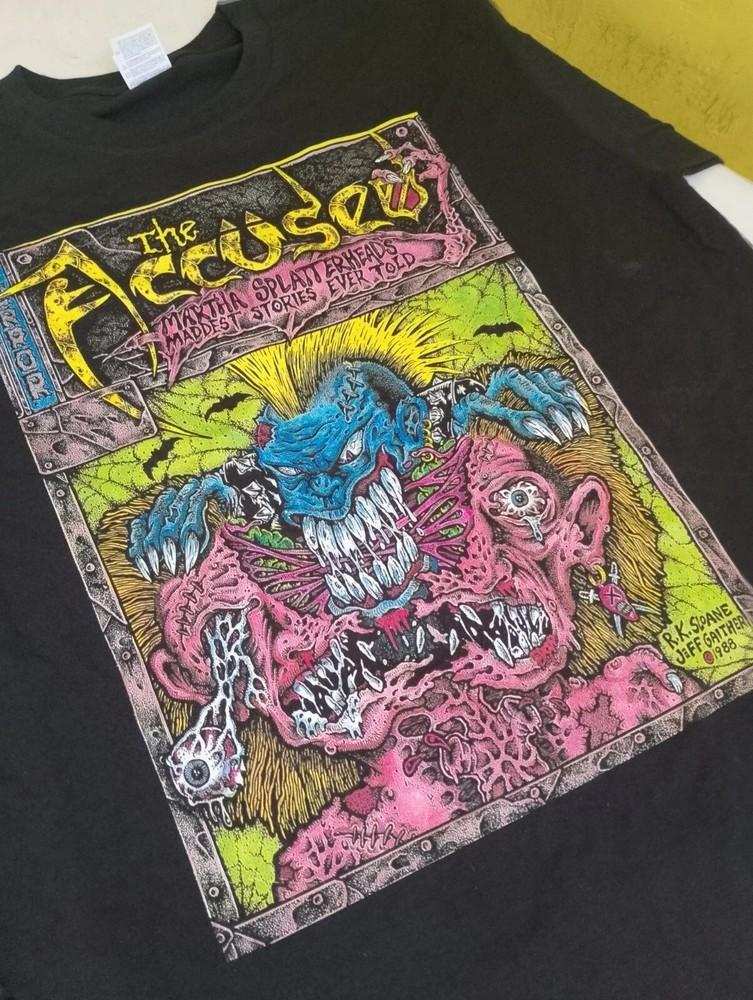 Vintage THE ACCUSED Gift For Fans Unisex S-5XL Shirt 15D384 Unisex T-Shirt XXXXL