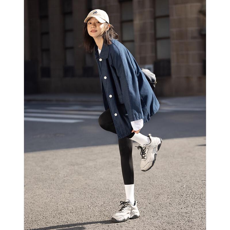 Женская джинсовая куртка Demana средней длины с лацканами M