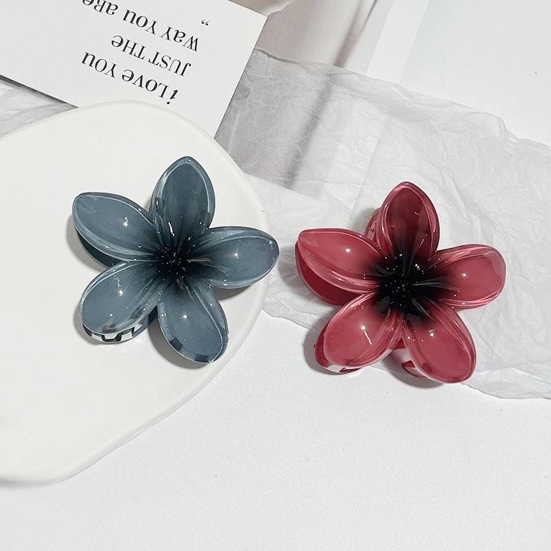 Fashion Vintage Hair Clip Bohemian Beach Vacation Flower Hair Claw for Women Floral Girl Hair Accessories