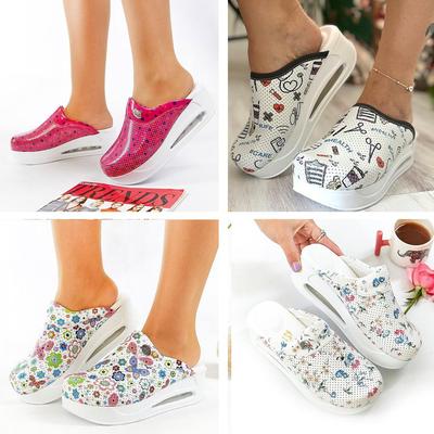 Pantofole da donna Nuove scarpe ortopediche Sabo Sandali Infermiera Medico Ospedale Medico Qualità casual Soft Comfort Zoccolo antiscivolo