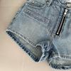 Hot Girl High Waist Denim Shorts for Women in Summer New Slim A-line Pants Thin