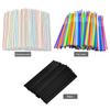 100-1500PCS Drinking Straws Colorful rietjes Flexible Plastic Straws Drinking Plastique Straws Home Wedding Party Supplies Straw