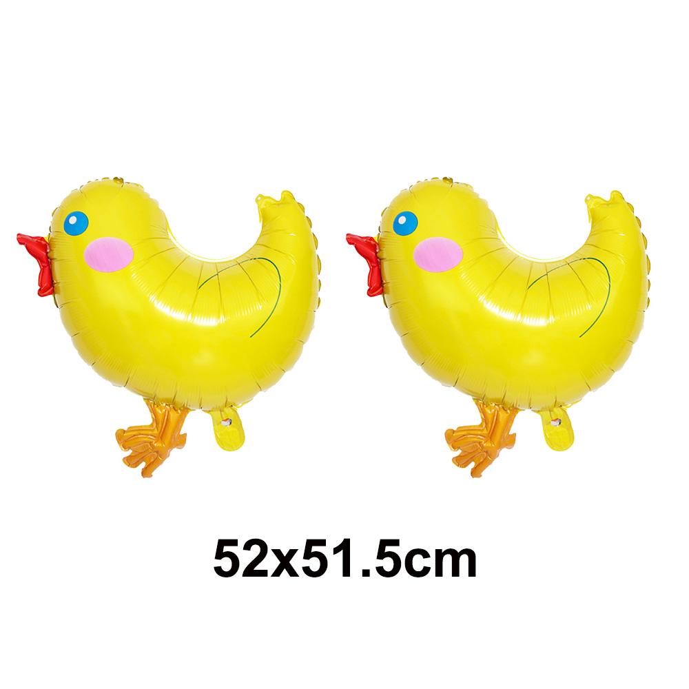 Farm Chick Foil Balloon White Goose Duck Pig Sheep Chicken Walking Animal Balloons Baby Shower Farm Theme Birthday Party Supplie
