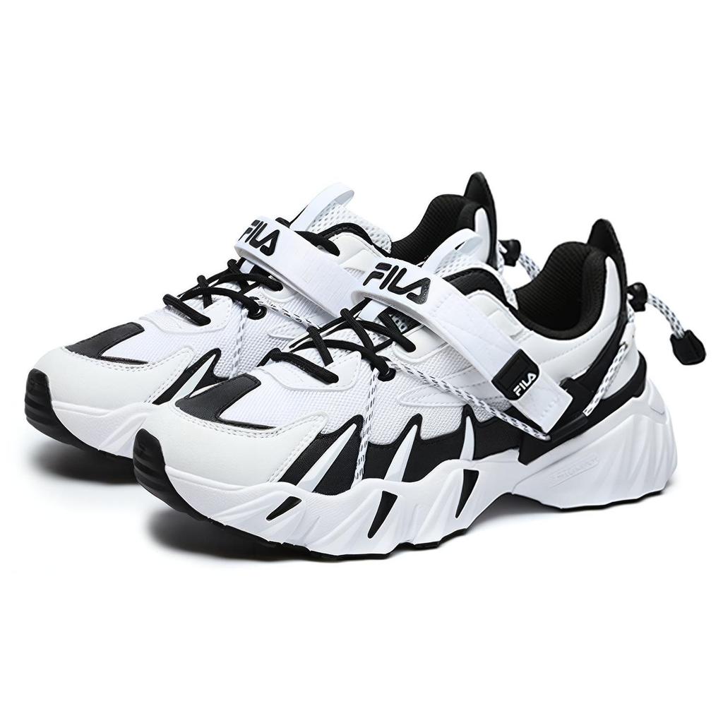 Fila Beast XT Tiger Claw Fabric Sports Comfort Low-Top Lifestyle Shoes Women Sneaker White Black F12W231123FWB