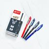 3176 Transparent Erasable Gel Pen - 0.38mm Blue, Red & Black Ink, for Office and Student Use