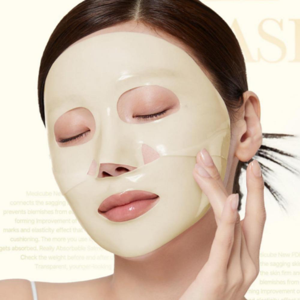 Medicube Gel Mask 2 Types / PDRN Pink Collagen Mask, Kojic Acid Turmeric Brightening Mask