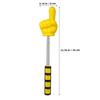 GANAZONO Extendable Pointer Adjustable from 35cm to with Soft for Classroom and Presentation Stick, 55cm, Handle, Use.