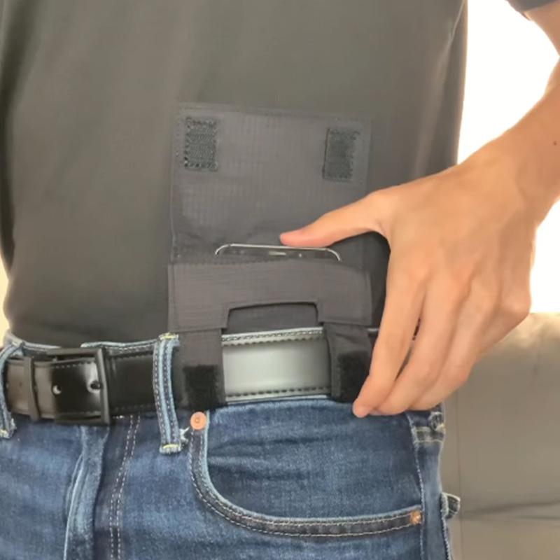 RFID Blocking Anti-Theft Travel Money Belt 1Pcs Concealed Pouch Wallet for Tourists Travel Use