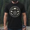 Nordic Soul T Shirt Norse Vegvsir Compass Viking Rune Design Heritage For Unisex And Unisex Vintage Designer Clothes