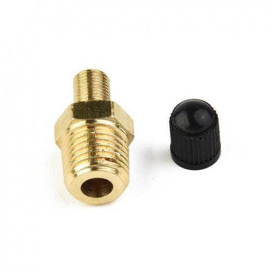 Air Tank Fill Valve Accessories Air Compressor Black Plastic Cap Brass New