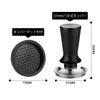 51mm Espresso Tamper, Calibrated Tamper for Espresso Makers, Spring-Loaded Tamper, Stainless Steel Espresso Accessory, for Home, Coffee Shop, and