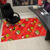 Grinch Printed Carpet, Rug for Office Chair Living Room Bedroom Kitchen Room Decor Gifts.