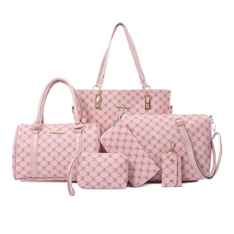 Neue Damentasche modisch trendig bedruckt Mutter-Kind-Tasche tragbar Schulter Umhängetasche Damen Tasche Buchstaben große Kapazität Tragetasche