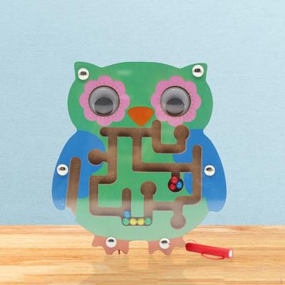 Teaching Aids DIY Toys Montessori Labyrinth Activity Puzzle for Girls Children Boys Holiday Gifts