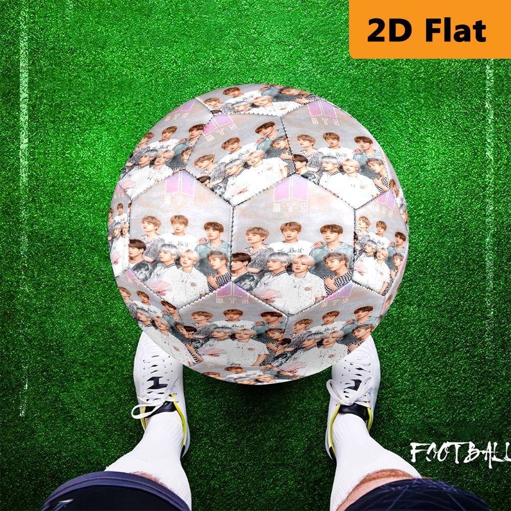 Vivid Colors Bts'S Vibrant Fashion Explained Football Suitable For Both Training And Competition No 5 Football Very Elastic Outdoor Sports
