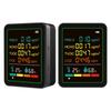 Air Quality Meter 6 in 1 CO2 TVOC HCHO PM2.5 Temperature Humidity Detect Tester Indoor Portable