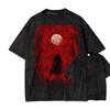 Blood Borne Anime Lover Washed Tshirt Year Round Clothing NewModel Personality Clothes Plus Size Unisex High Quality Couples