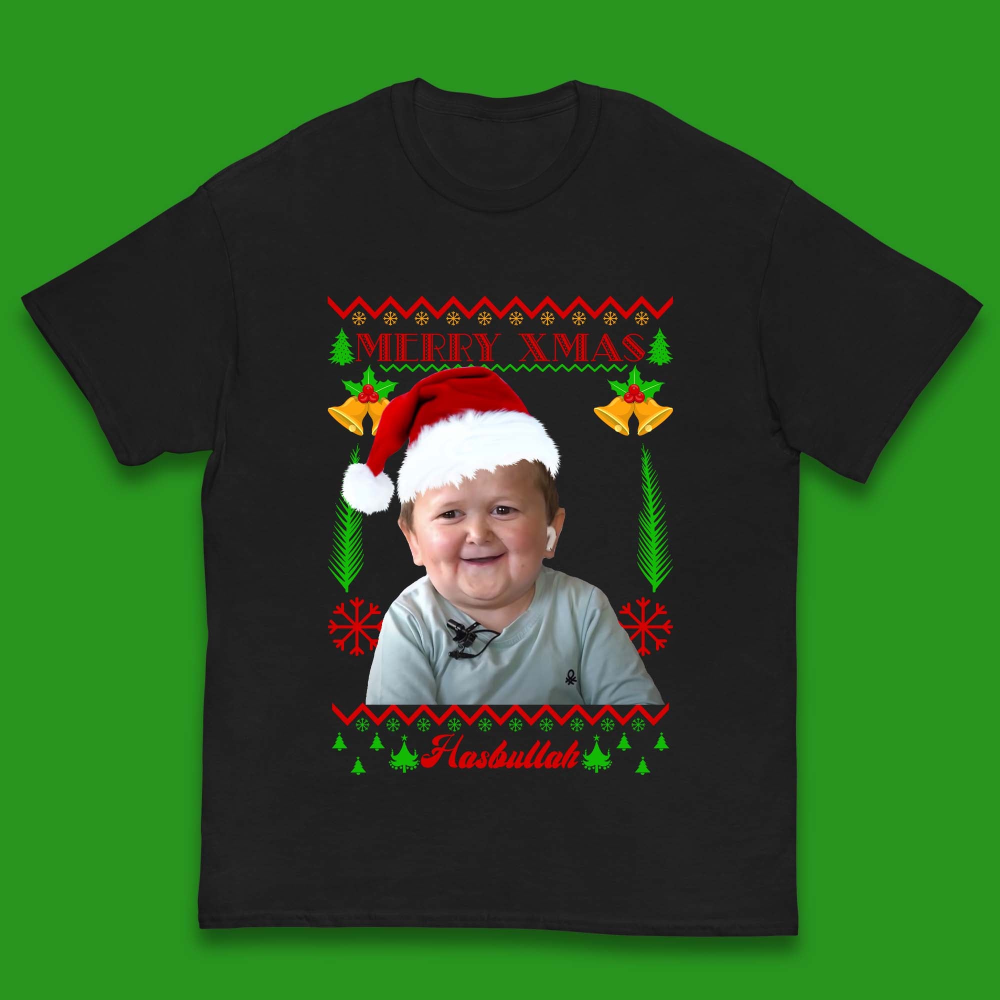 Merry Xmas Hasbullah Christmas Kids T-Shirt 120