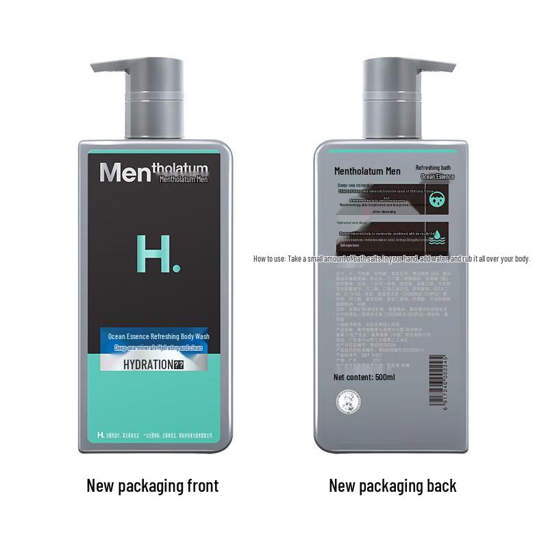 Mentholatum Ocean Essence Erfrischendes Duschgel für Männer 500ml