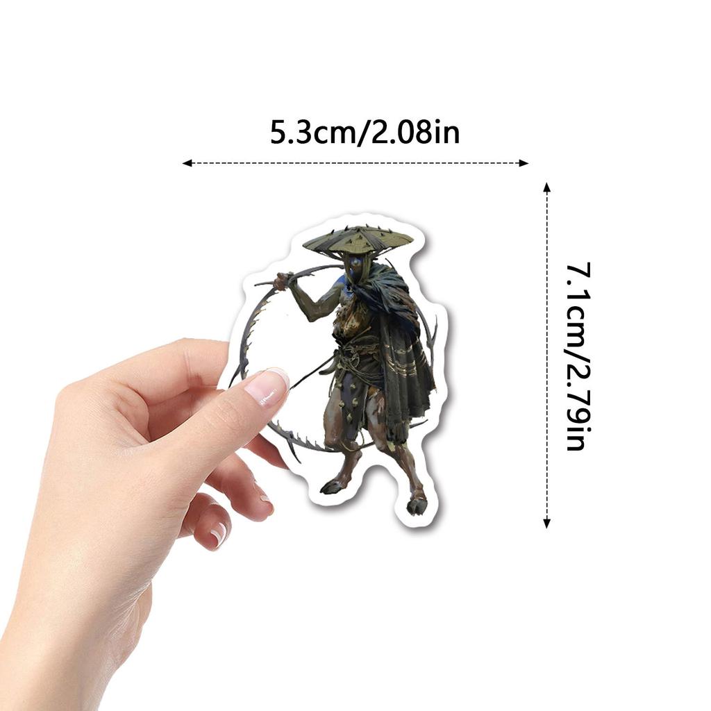 55 Neue Black Myth Wukong Graffiti-Sticker Dekorieren Koffer Handy Persönliche Sticker