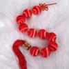 Mercerization Lantern String Tassels Decorative Ball String Red Lantern Hangings  Chinese New Year