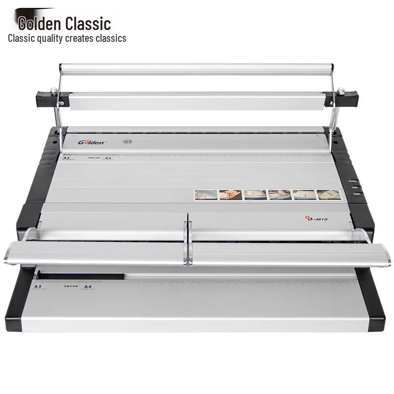 GOLDEN GD-M10 Thermal Velo Binding Machine with Multi-Hole Punch
