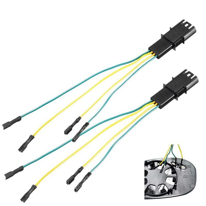 

2 Pack Side Mirror Heating Function Connector Cable Wire For BMW 3 4 5 6 7 Series F01 F02 F10 F11 F12 F13 F18 E90 E60 чёрный
