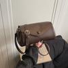 Fashionable Minimalist Square Shoulder Bag for Women Trendy Soft Faux Leather Crossbody Bag Chic Small Handbag