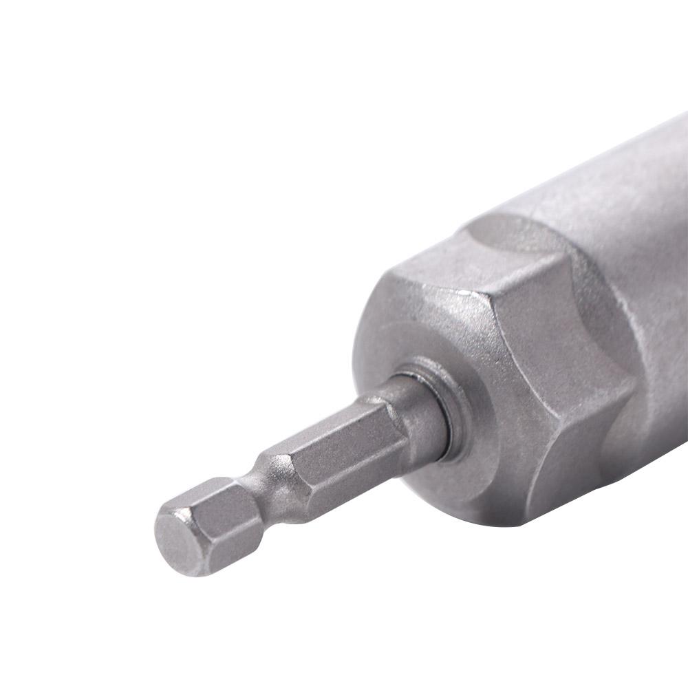 1/4'' Size Hexagon Shank Wing Socket 12mm Slotted Power Wing Nut Drive  Drill Adapter