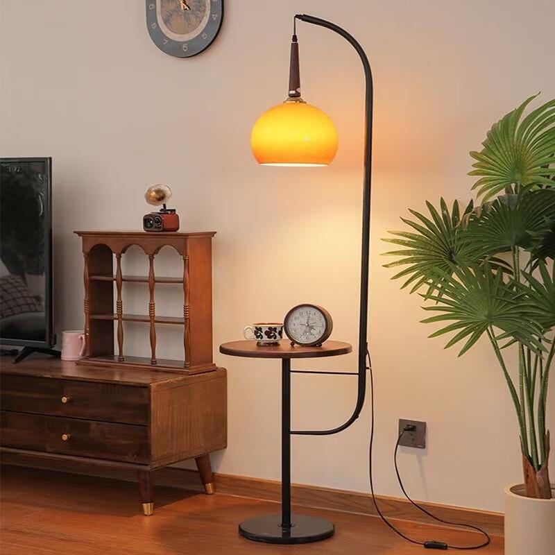 UOSU Vintage Crescent Floor Lamp