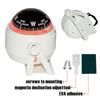 Waterproof Navigation Positioning Car Boat Compass Marine Sailing Compass With Electronic LED Light Nautical Compass