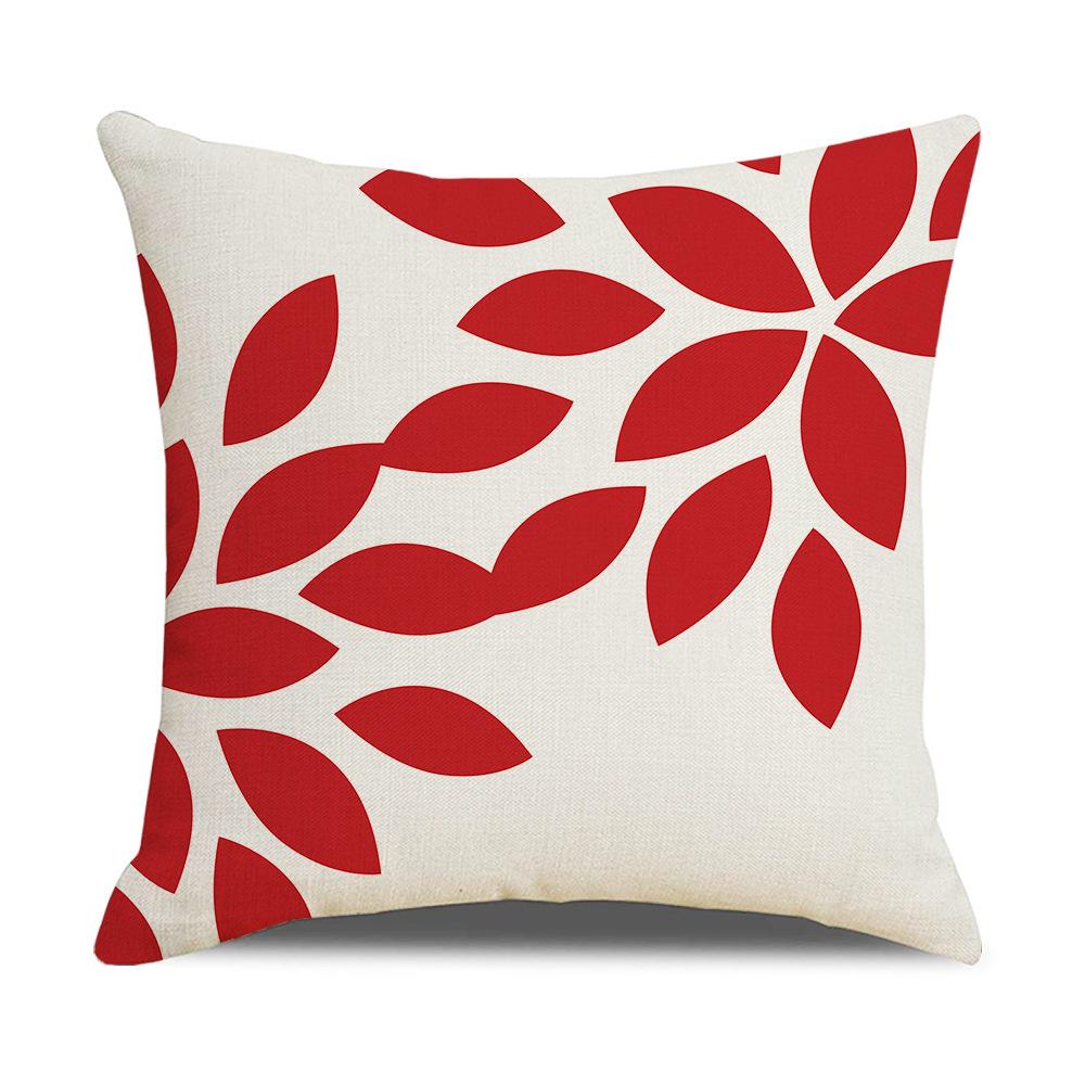 Nuova Copricuscino Decorativo Nordic Moderno Semplice in Lino Copricuscino per Divano con Motivo Geometrico
