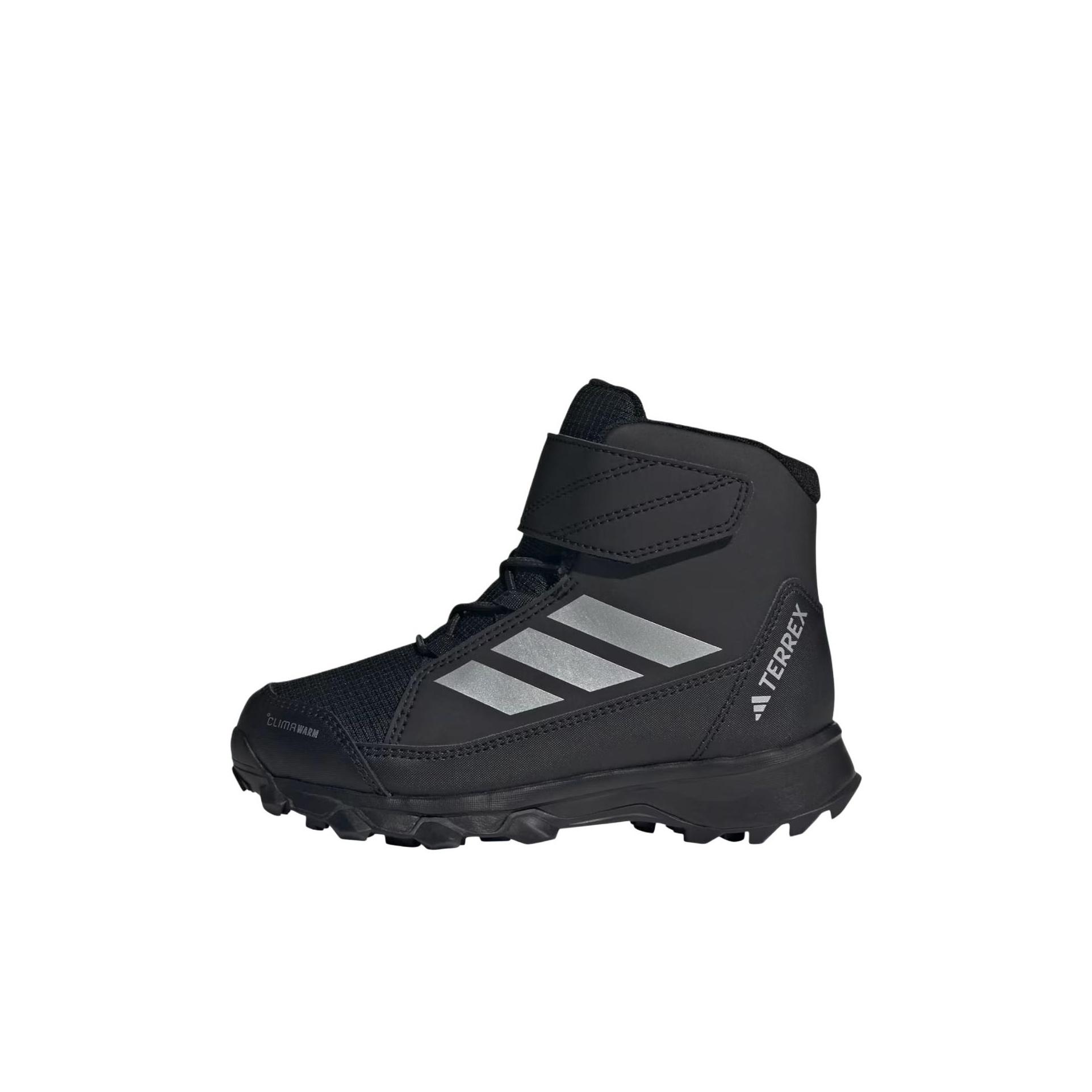 

Adidas Terrex Snow Cf Climawarm Модные Удобные Трендовые Высокие Уличные Ботинки Детская Обувь Черные JR4188 32