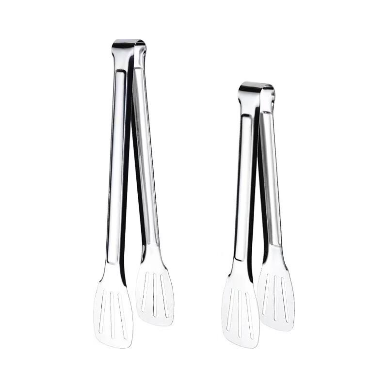 SMVP Thickened Stainless Steel Grilling Tongs
