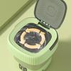 Compact Energy-Saving Automatic Washing Machine with Drain Basket for Underwear & Socks