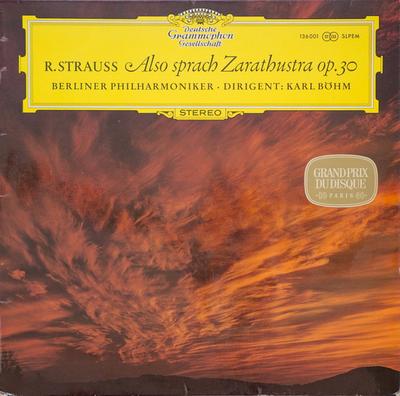 LP Record R. STRAUSS, BERLINER PHILHARMONIKER - Also Sprach Zarathustra, Op. 30 136001SLPEM Germany Classical Used