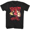 Pop Summer Street Fighter (1990s) Champion Street Fighter Video Game Character Printable Unisexs ShortSleeved TShirt