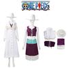 Cos One Piece Cos Cosplay White Costume With Nicorobin Character