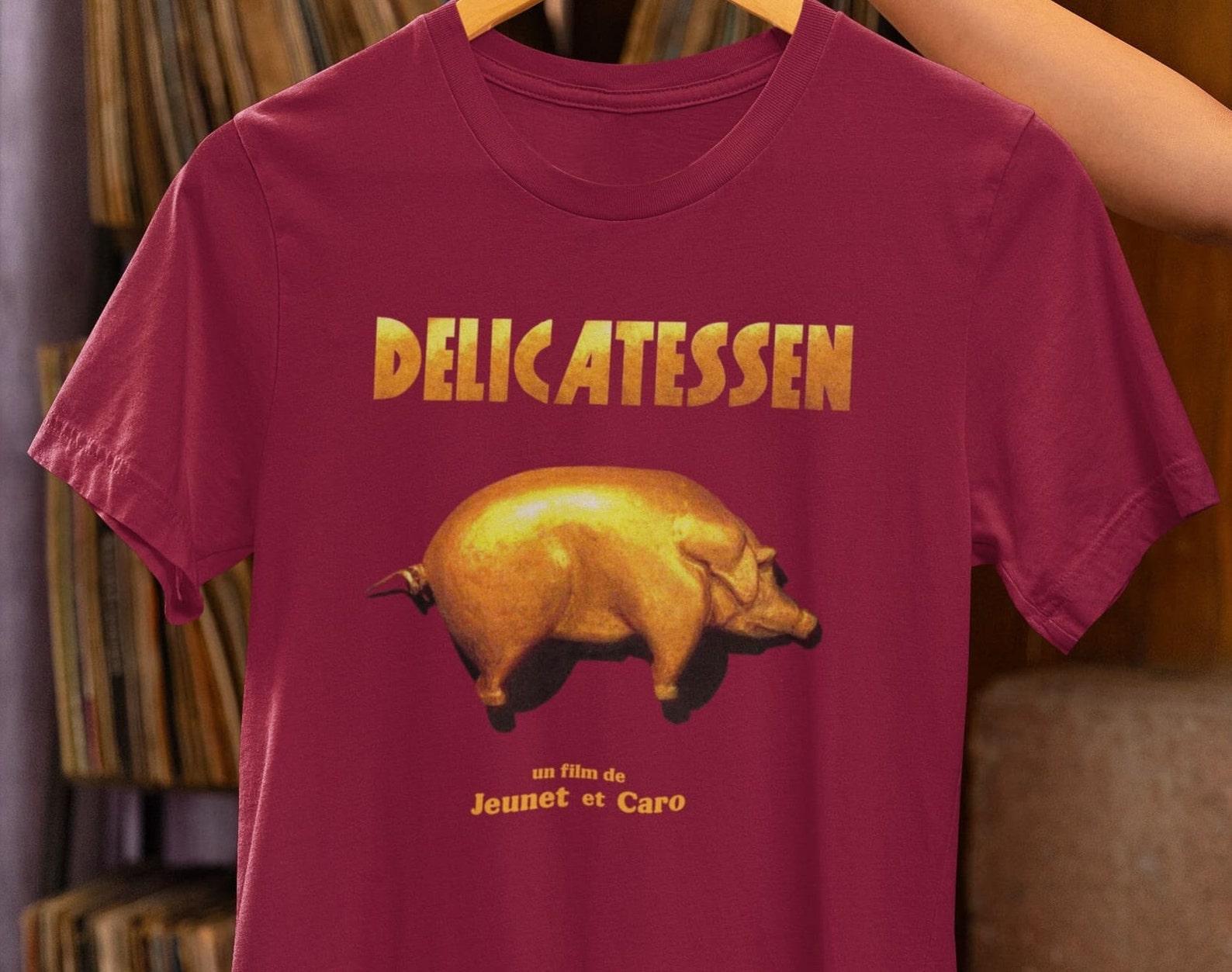 Delicatessen Movie T-Shirt – 90s French Cult Classic S
