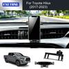 Gravity Car Phone Holder With Special Base For Toyota Hilux 2017‑ Air Vent Cell Phone Mount Stand Black Auto Interior Trim