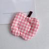 14.5*12cm Fruit Shaped Design Ins Fabric Coaster Wave Point Cotton Creative Coffee Cup Pad Heat Resistant 13 Colors